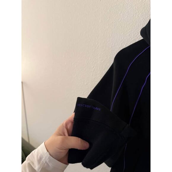 Jordan Women’s Paris Saint-Germain Cotton Heavyweight‎ Hoodie Sz L - Picture 4 of 10